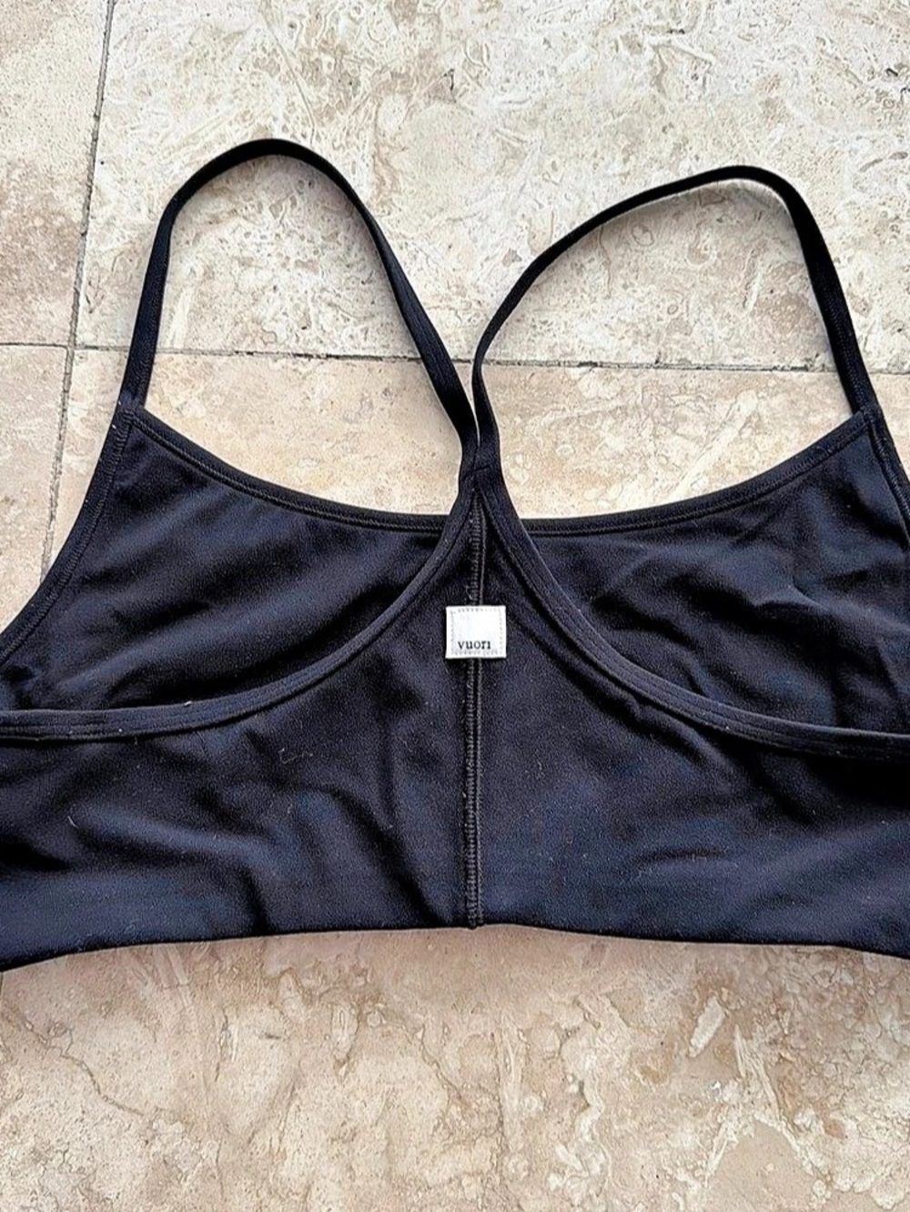 Vuori Daily Bra Women's Black Sports Bra